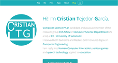 Desktop Screenshot of cristiantg.com